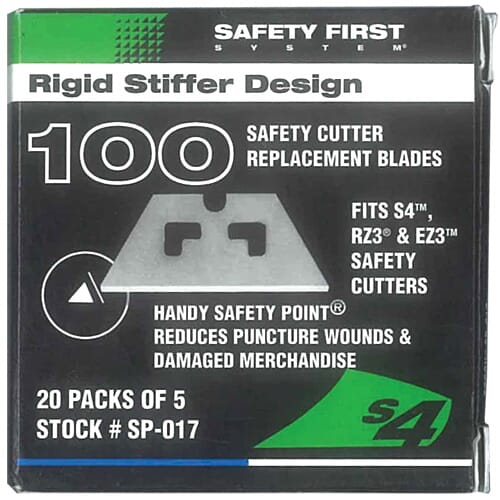 Phc Safety Blade Box Of 100 (For S4 & S7 Safety Cutters)