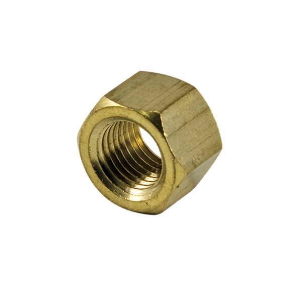 Champion M8 X 1.25Mm Manifold Nut - Brass - Nissan - 10Pk