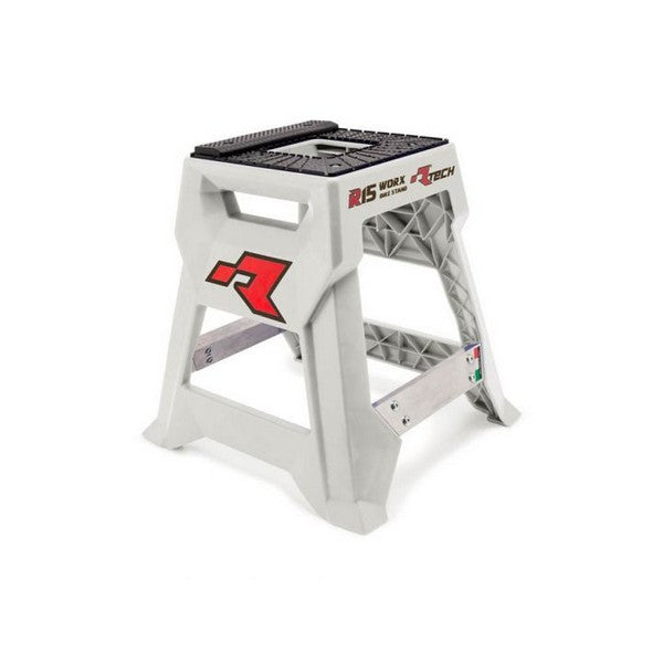 Rtech R15 Works Cross Bike Stand Launch Edition White