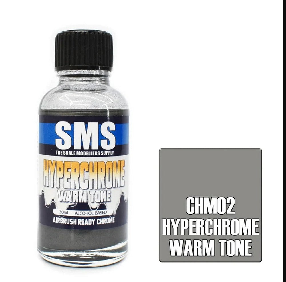 Airbrush Paint 30Ml Hyperchrome Warm Tone Alcohol Base Scale Modellers Supply