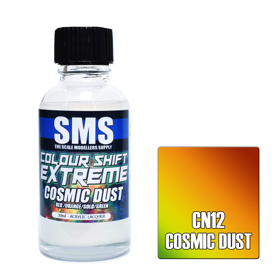 Airbrush Paint 30Ml Colour Shift Extreme Cosmic Dust Acrylic Lacquer Scale Modellers Supply