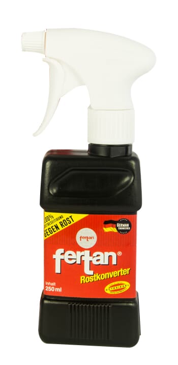 Fertan Rust Remover And Prevention  250Ml Spray Bottle Hang Sell Pack