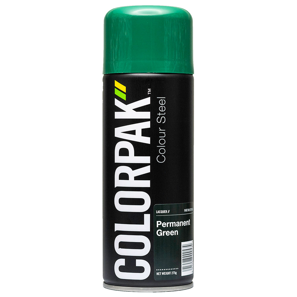 Colorpak Coloursteel Aerosol Spraypaint Permanent Green
