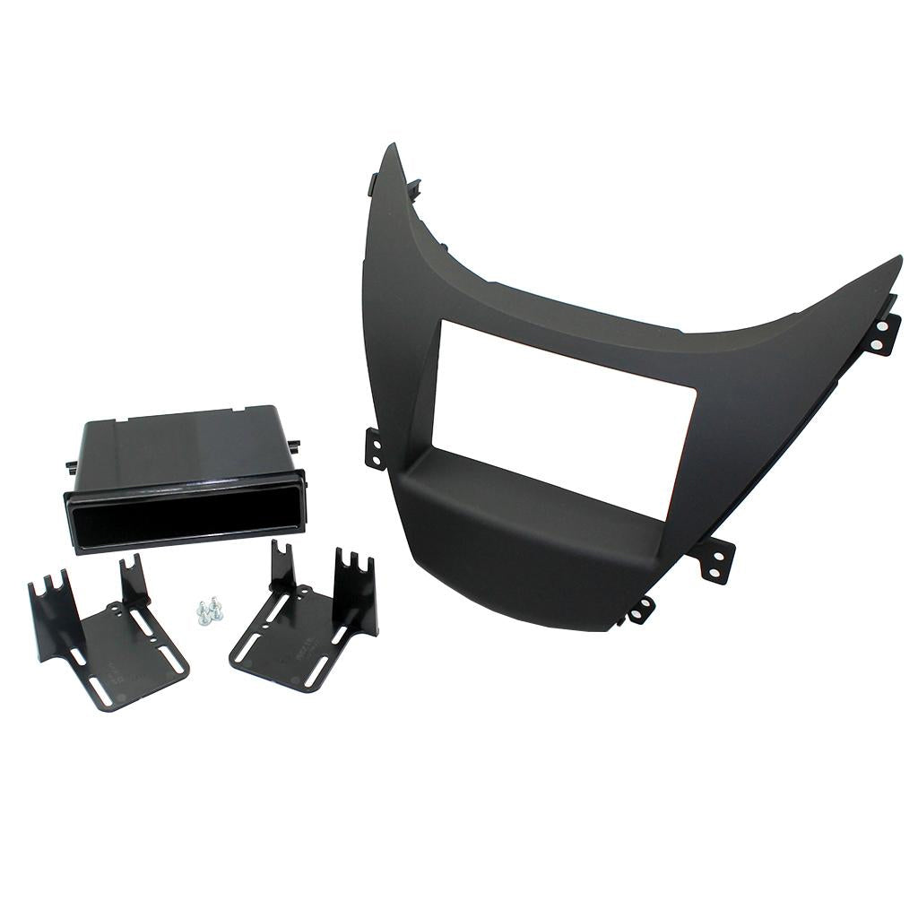 Fitting Kit Hyundai Elantra 2010 - 2013 Double & Single Din (Black)