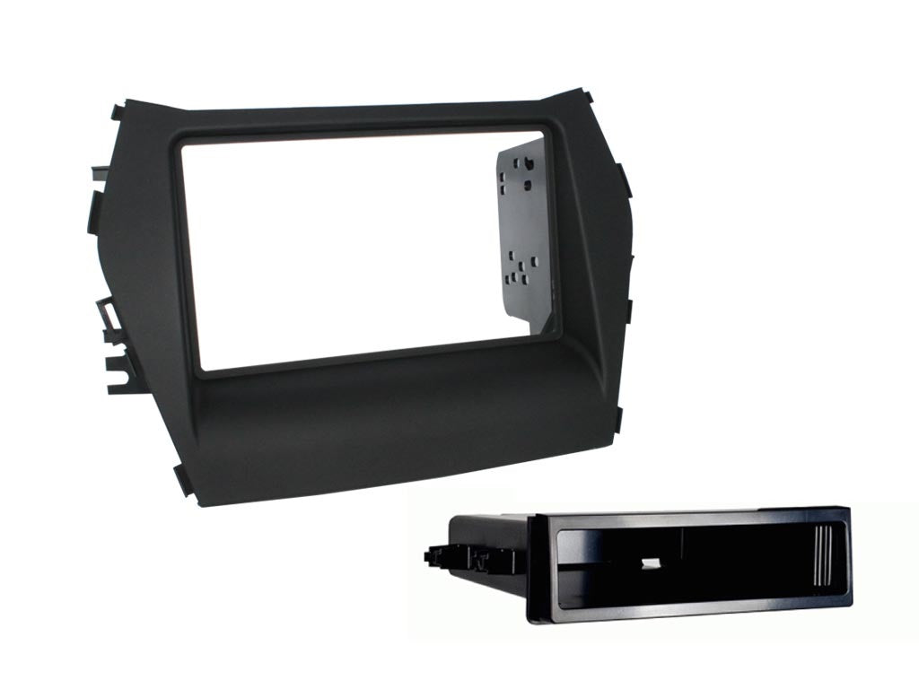 Double Din Car Stereo Dash Mount Kit For 2007-2008 Hyundai Santa Fe – Xscorpion