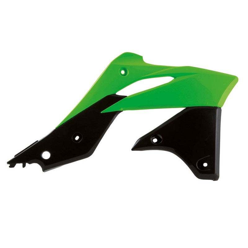 Radiator Shrouds  Rtech Kx250F 13-16 Green Black