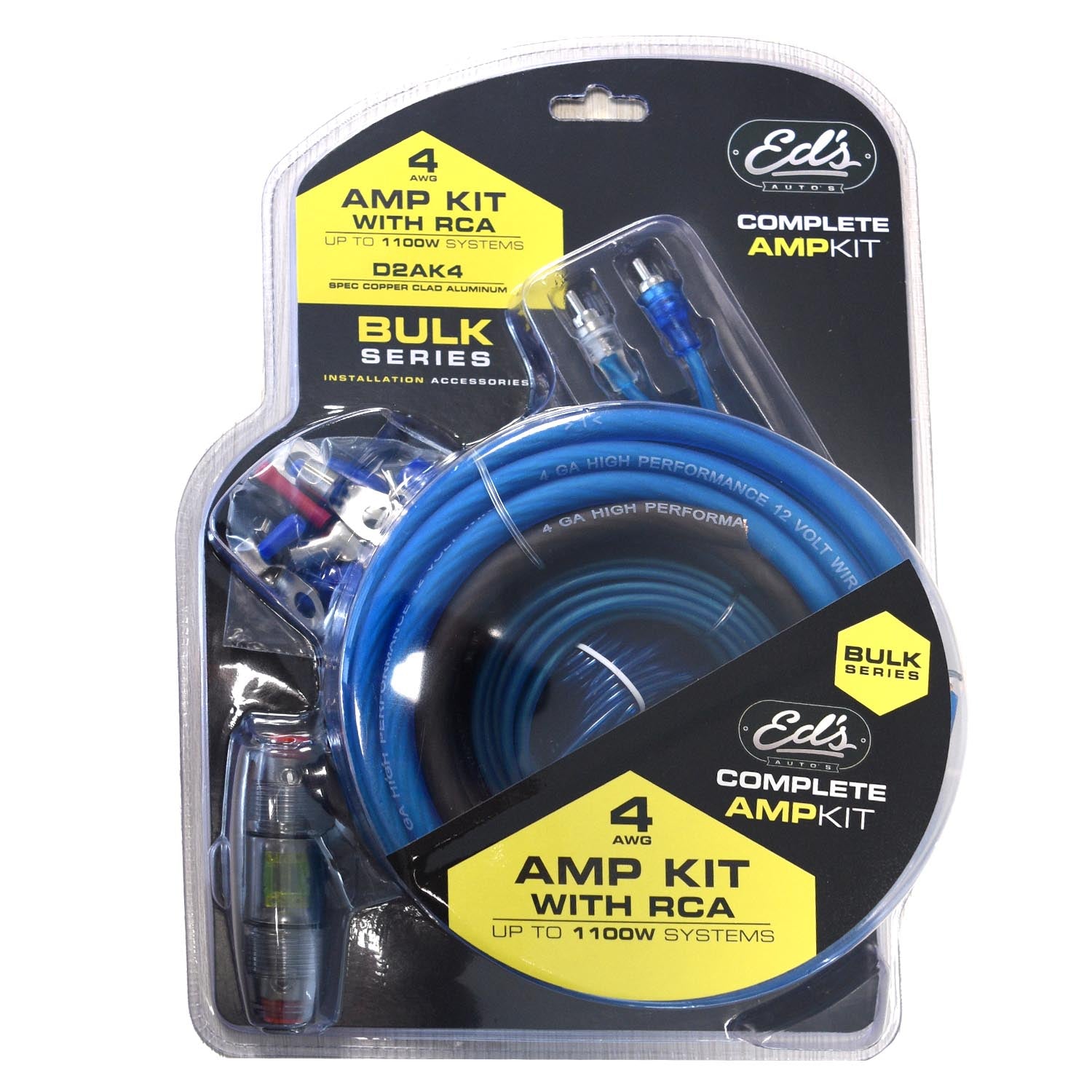 Eds Amp Kit 4Ga - R2 Anl Car Stereo Kit For Amplifier
