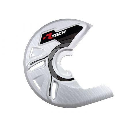 Disc Guard Rtech Suitable For Std Or Oversize Disc Requires Mounting Kit Sold Separately White