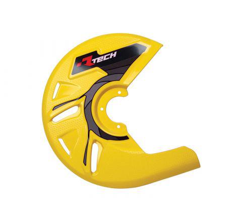 Disc Guard Rtech Suitable For Std Or Oversize Disc Requires Mounting Kit Sold Separately Yellow