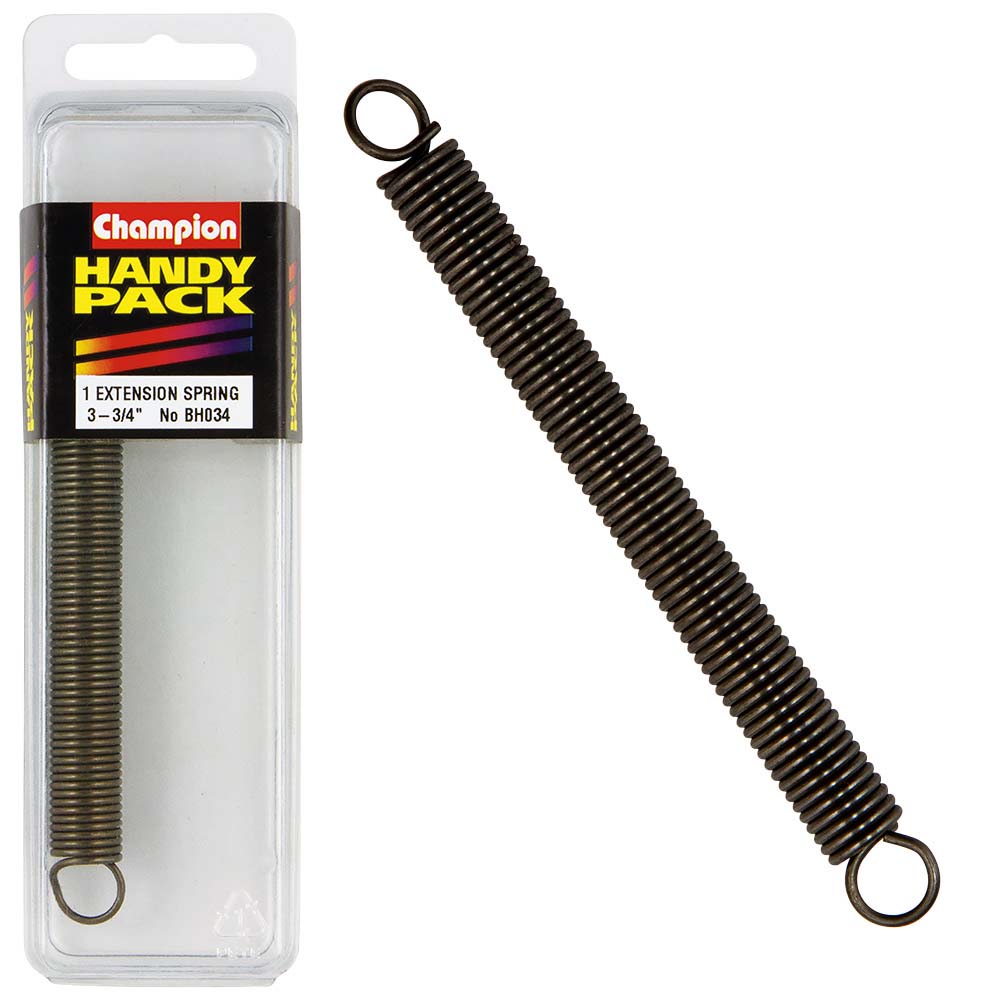Champion 3-3/4In X 1/2In X 17G Extension Springs