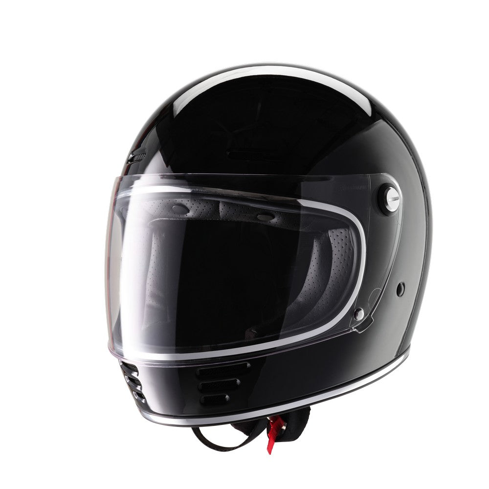 Motorcycle Helmet Eldorado E70 Retro Design Small Gloss Black