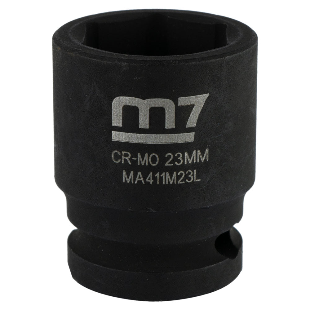 M7 Impact Socket 1/2In Dr. 23Mm