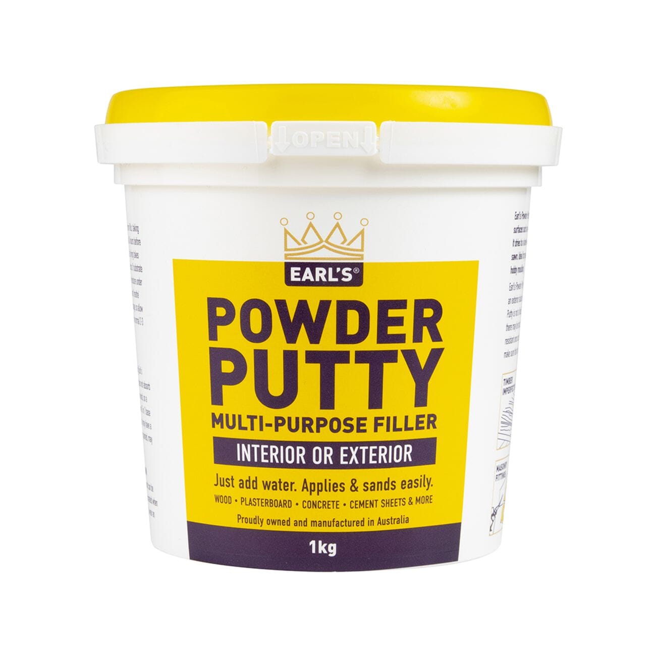 Earls Powder Putty 1Kg