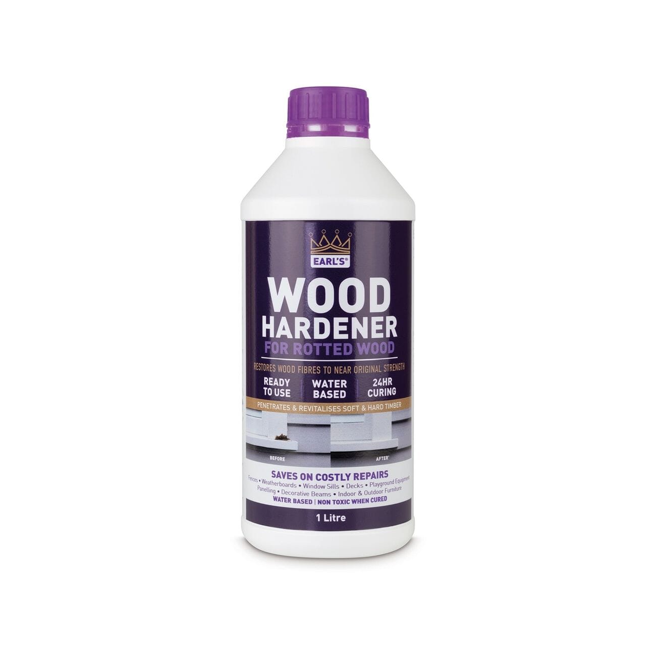Earls Wood Hardener 4L