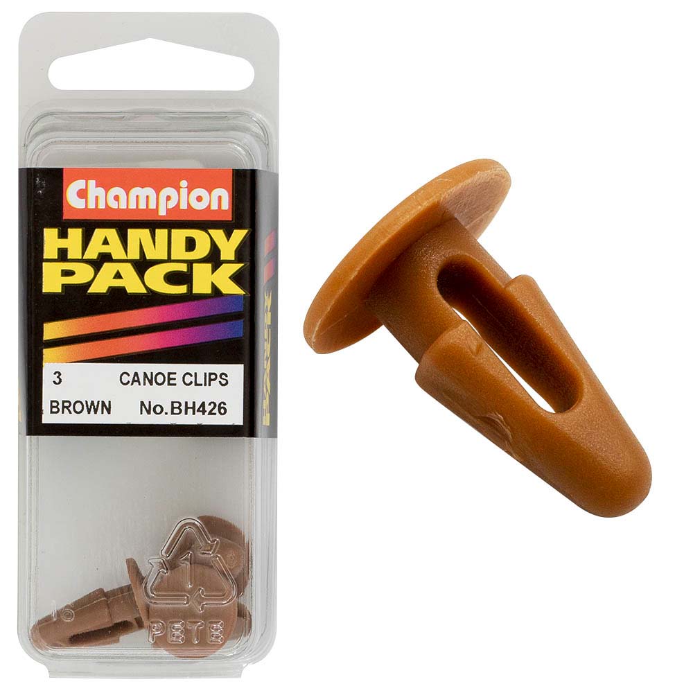 Champion Canoe Clip - Brown