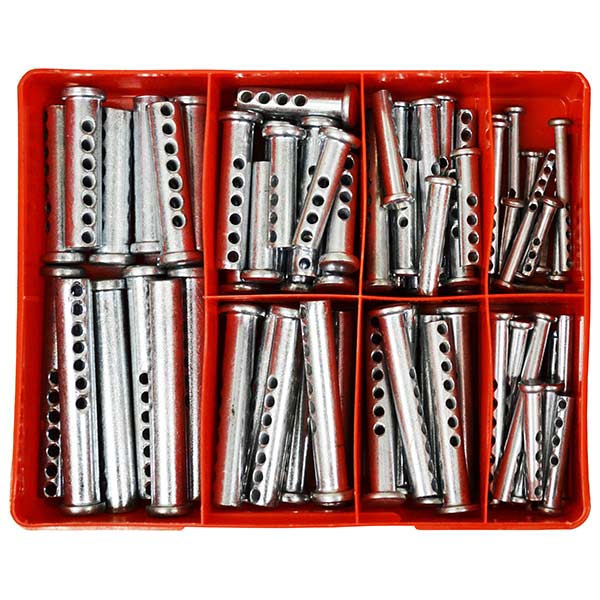 Champion 72Pc Multi-Hole Imperial Clevis Pin Assortment