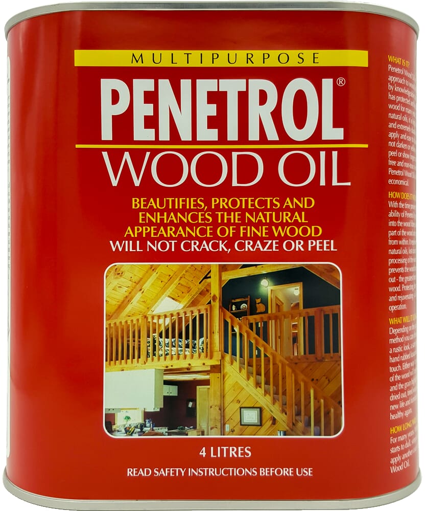 Flood Penetrol Wood Oil 4L  (Red Can)