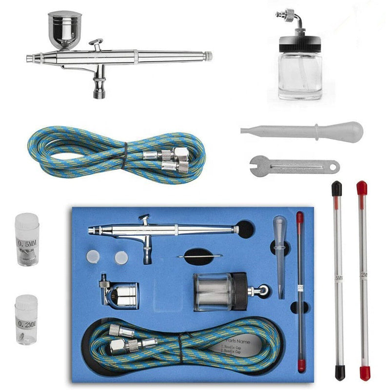 Formula Suction Airbrush Dual Action Side Feed Kit