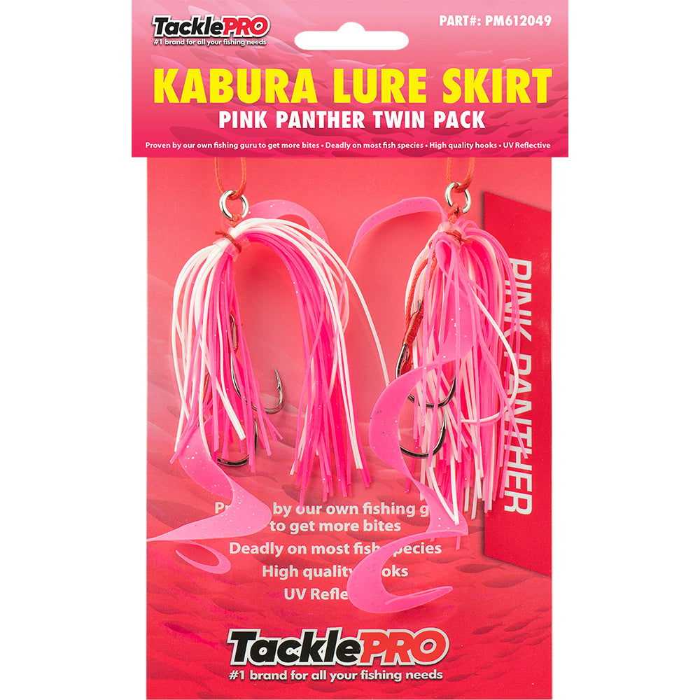 Tacklepro Kabura Lure Skirt - Pink Panther (Twin Pack)