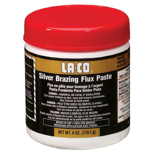 La-Co Silver Brazing Flux Paste 6Oz