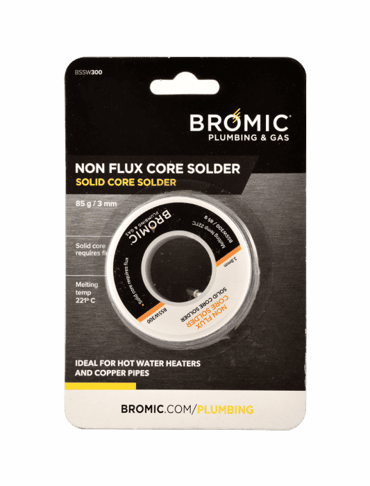 Bromic Solid Core Solder 85G