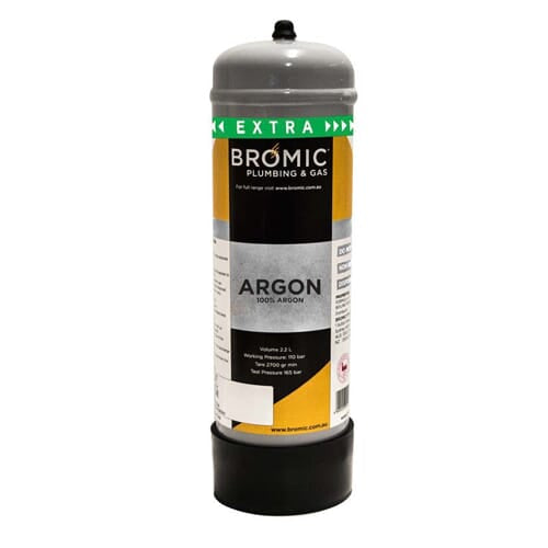 Bromic Argon Gas Welding Cylinder 2.2 Litre