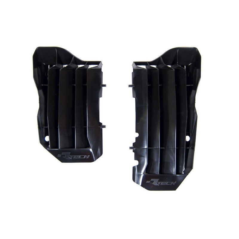 Radiator Louvers Rtech Full Coverage & Stronger Than Stock Louver Crf450R Crf450Rx 17-20 Black