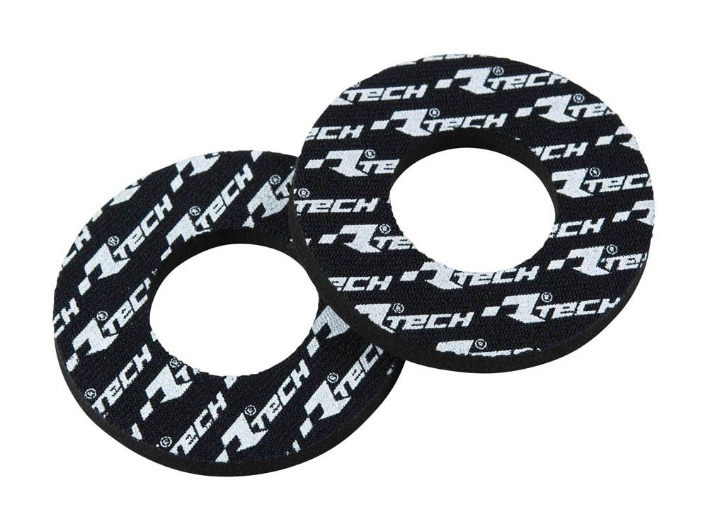 Handlebar Grip Dount Rtech Anti Blister Sold In Pairs Black