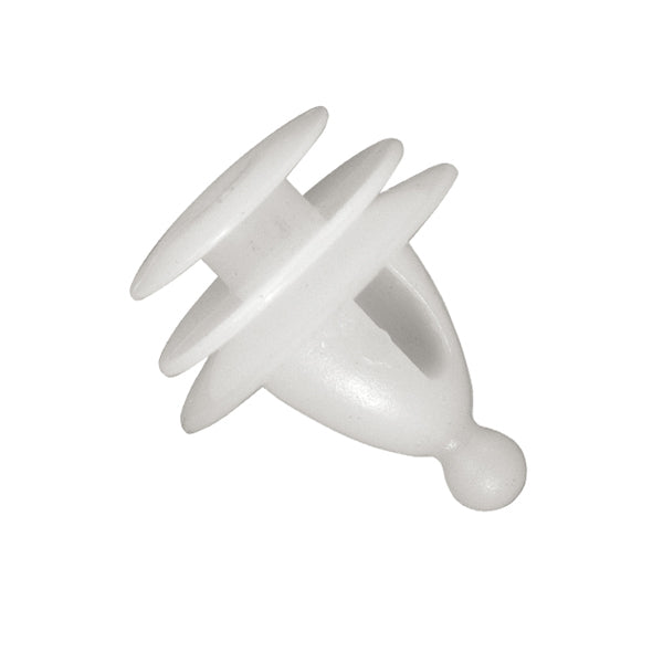 Champion Door Trim Clip White 13Mm X 14Mm - 50Pk