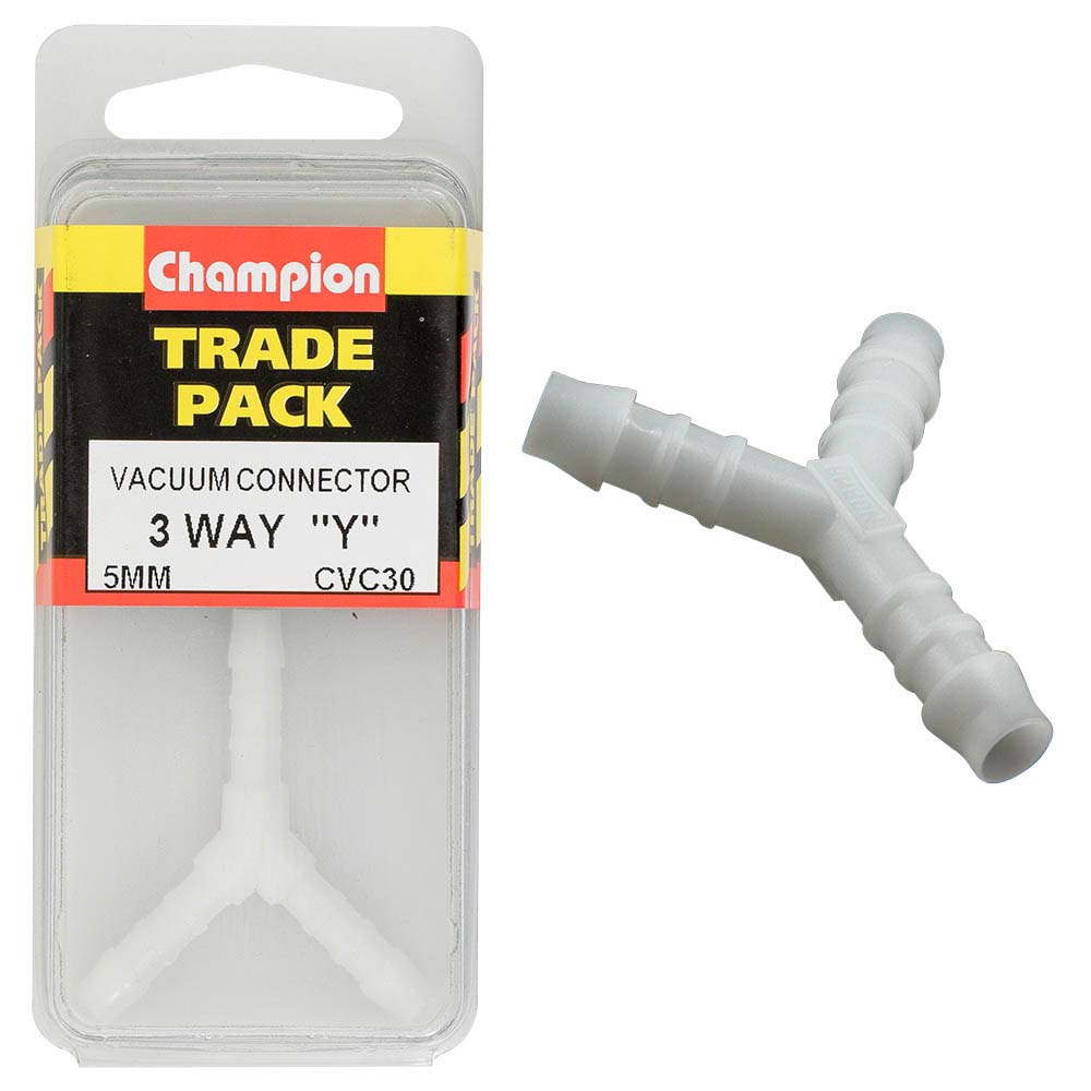 Champion Vacuum Hose - 3-Way  Y  Piece 5Mm