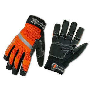 Proflex 872 Hi-Vis General Duty Mesh Gloves -L- Org Pair