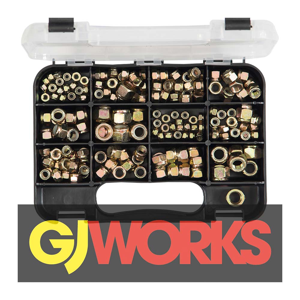 Champion Gj Grab Kit 180Pc Self-Lock Nuts Imperial