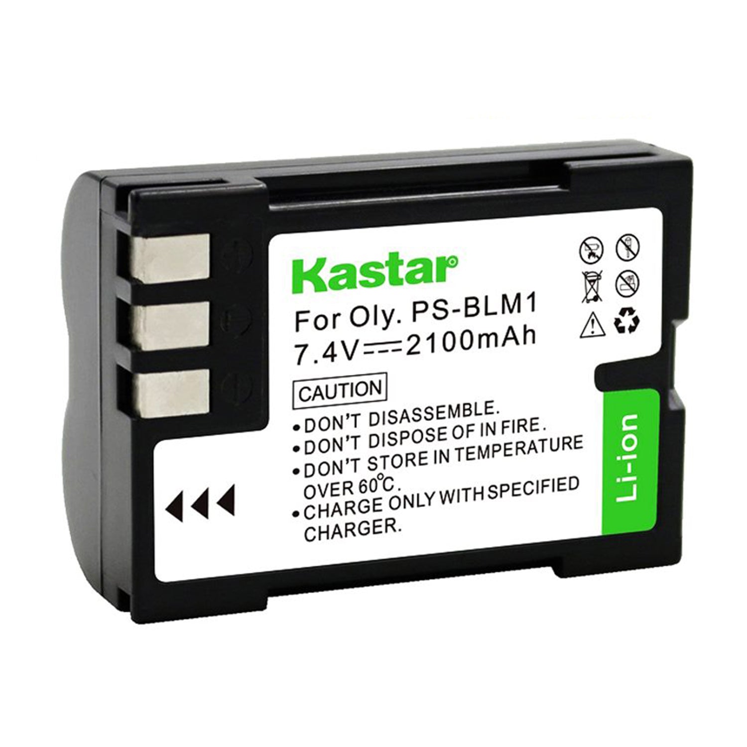 Kastar Camera Battery Olympus Blm-1/Ps-Blm1 7.4V 2100Mah