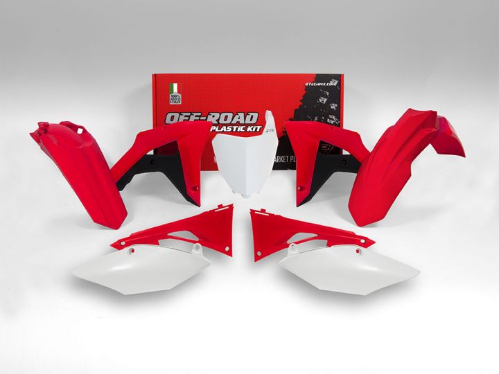 Plastic Rtech Front/Rear Fender Radiatorshroud Sidepanel Airboxcover &Front Numberplate Crf450/250Rx