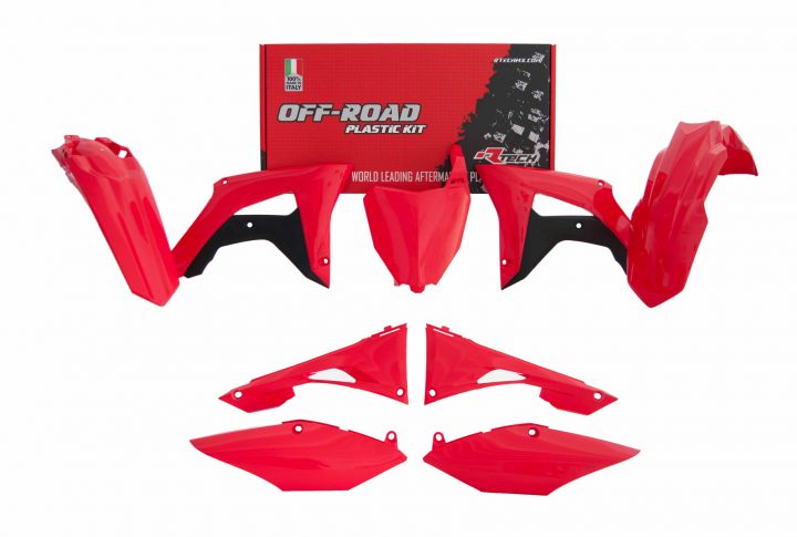 Plastic Rtech Front/Rear Fender Radiatorshroud Sidepanel Airbox Cover&Front Numberplate Crf450R 250R