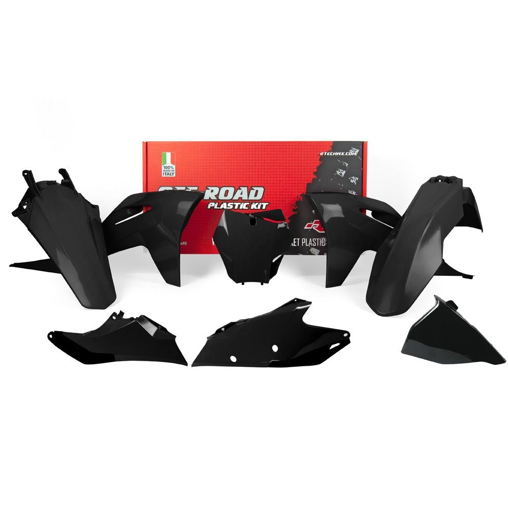 Plastics Kit Rtech Gasgas Mc125 Mc250 Mc250F Mc350F Mc450F 21-22 Black