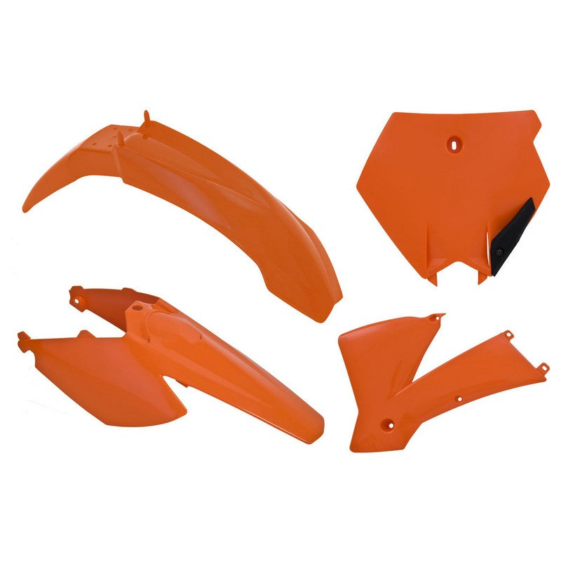 Plastics Rtech Front &Rear Fenders Sidepanels &Radiator Shrouds &Front Numberplate Ktm 85Sx