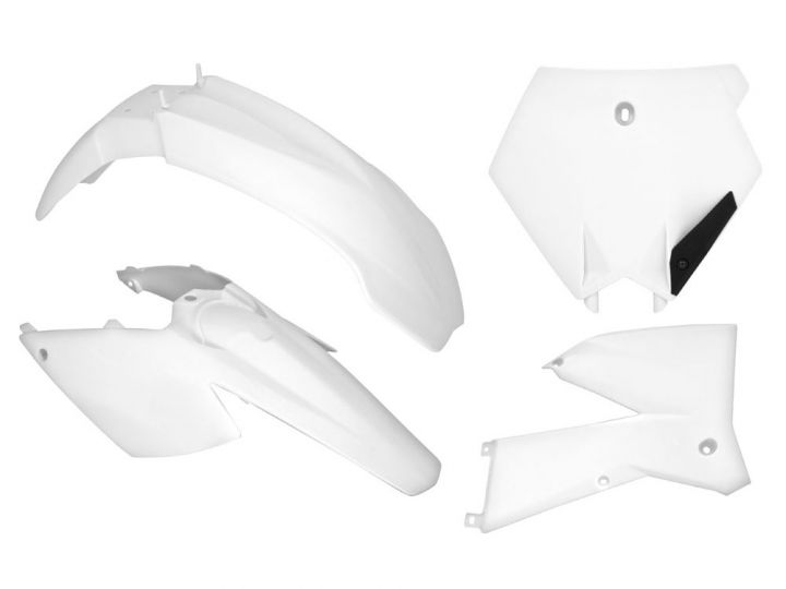 Plastic Kit  Rtech Ktm 125Sx 250Sx 250Sxf 450Sxf 525Sxf 05-06 White