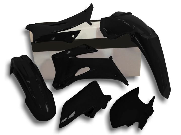 Plastic Kit Rtech Yamaha Wr250F 07-13 Wr450F 07-11 Black