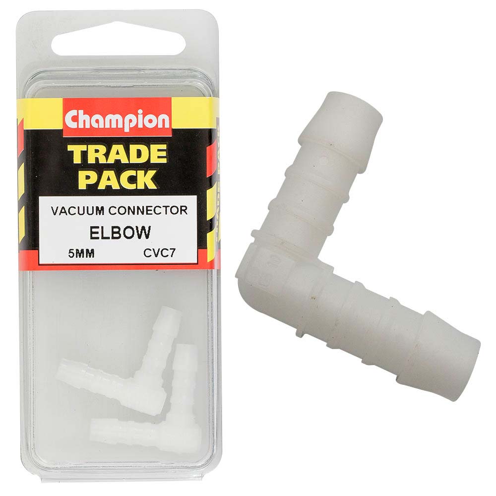 Champion Vacuum Hose - 90 Deg Elbow 5Mm