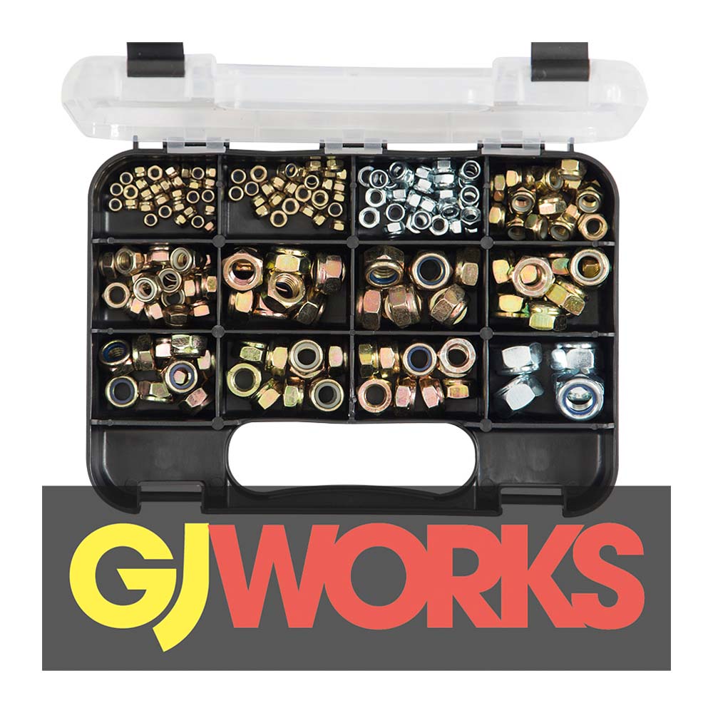 Champion Gj Grab Kit 195Pc Self-Lock Nuts Metric