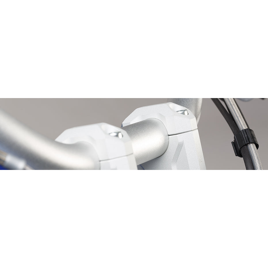 Fad Riser Handlebar Riser Sw Motech Silver 22Mm