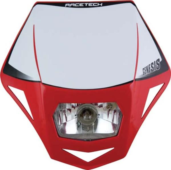 Headlight Genesis Rtech Husqvarna E9 Cert Park Light &Halogen Ba20D 12V 35Wbulb &Holders &Forkstra