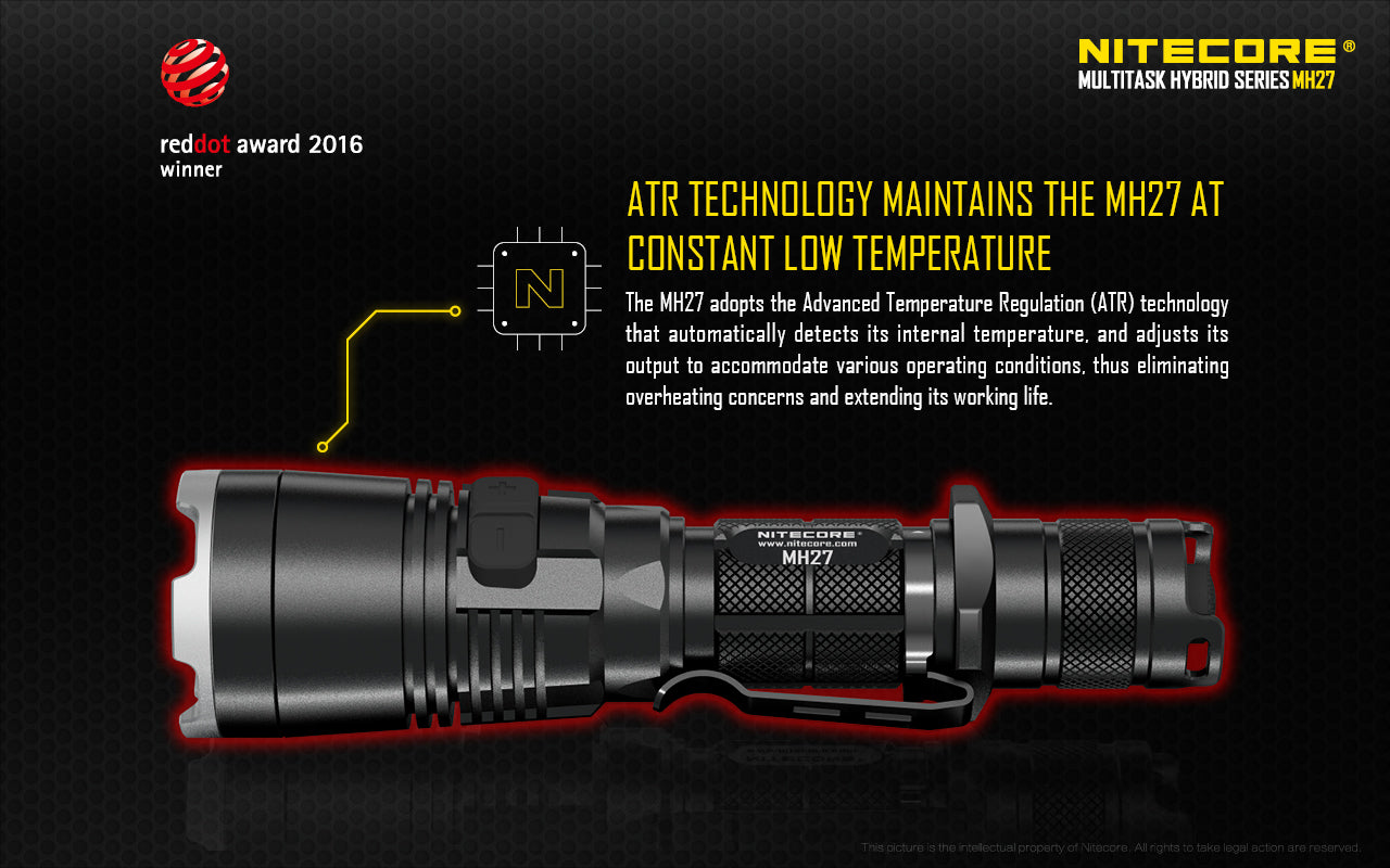 Nitecore All Climate Tactical Blaze Led Flashlight