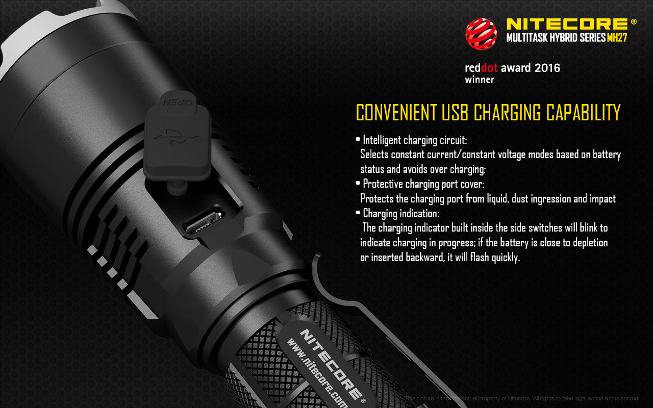 Nitecore All Climate Tactical Blaze Led Flashlight