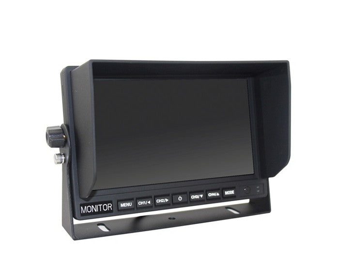 Mongoose 7" Rear View Quad Monitor