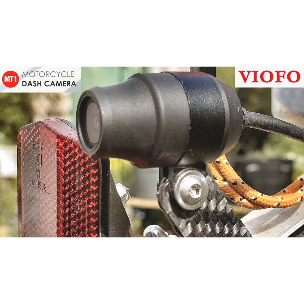 Viofo 1080P Motorcycle Dashcam Dual Channel F/R Wifi + Gps