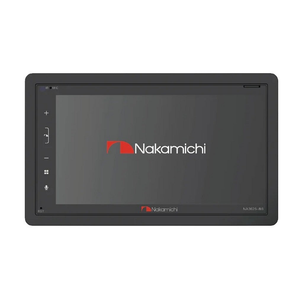 Nakamichi Head Unit 6.8" Na3625-W6 Wireless Carplay / Android Auto Double Din