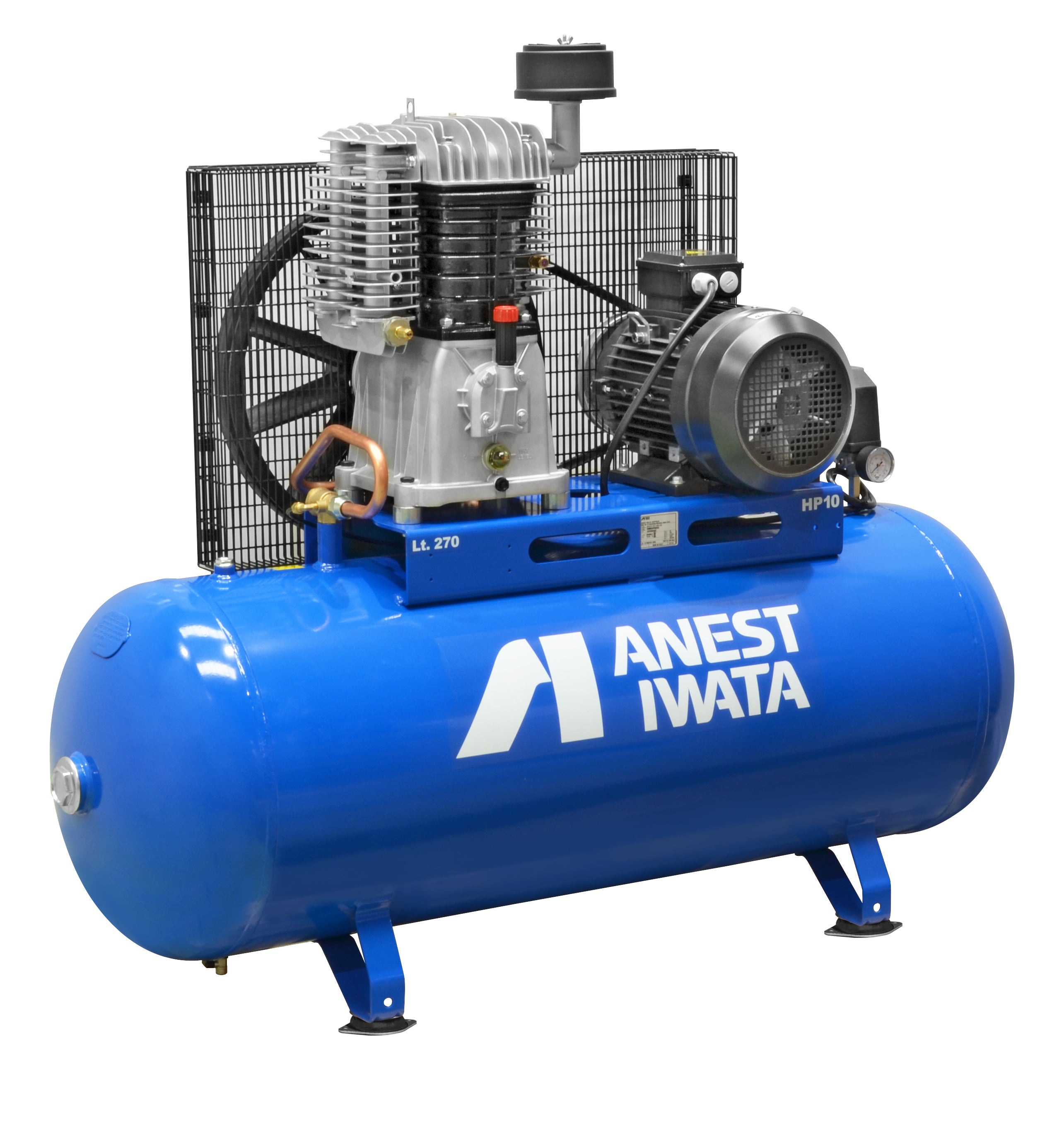 Iwata Compressor 10Hp 3 Phase 43.4Cfm / 1230Lpm 270L