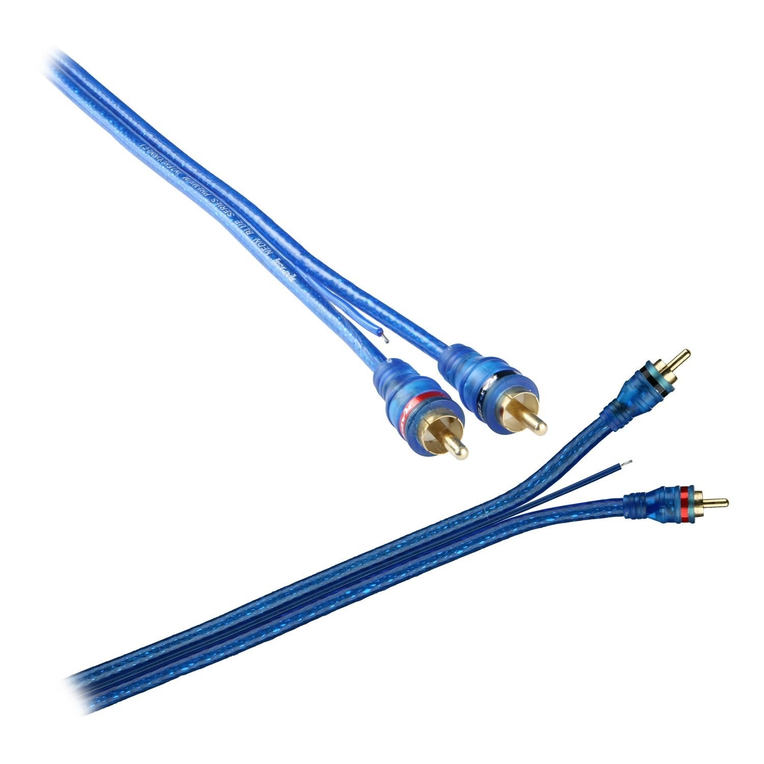 Rca Lead Neon Blue 4.57 Metre 2 To 2 Rca